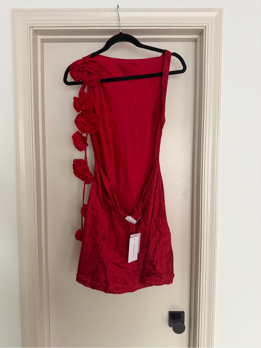 Lovers and Friends Mariam Mini Dress Red Mini Dress Size Medium NEW! With tags! - Picture 3 of 5